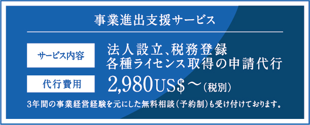 事業進出支援サービス